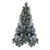 Northlight 7.5' Flocked Black Spruce Artificial Christmas Tree - Unlit -Northlight Shop northlight v27371 11086.1587644090