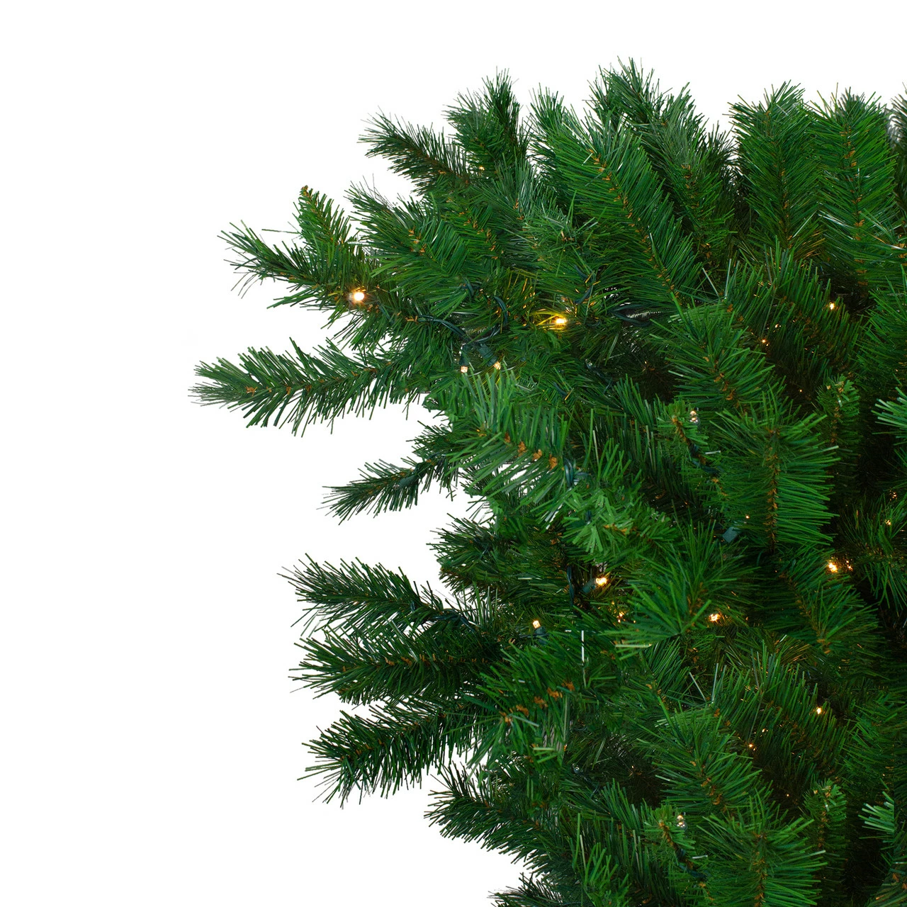 Northlight 7' Pre-Lit Green Sugar Pine Upside Down Artificial Christmas Tree - Clear Lights 4 Northlight 7' Pre-Lit Green Sugar Pine Upside Down Artificial Christmas Tree - Clear Lights - Image 2