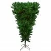 Northlight 7' Pre-Lit Green Sugar Pine Upside Down Artificial Christmas Tree - Clear Lights -Northlight Shop northlight v27375 98862.1588397350