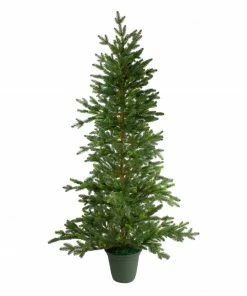 Northlight 4' Potted Noble Pine Artificial Christmas Tree - Unlit