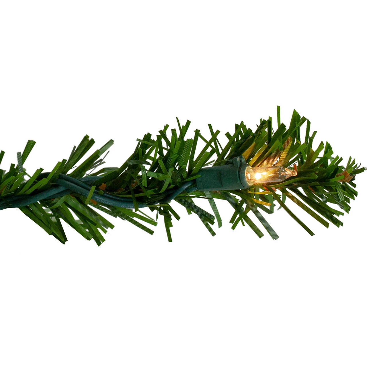 Northlight 7.5' Pre-Lit Medium Canadian Pine Artificial Christmas Wall Tree - Clear Lights 3 Northlight 7.5' Pre-Lit Medium Canadian Pine Artificial Christmas Wall Tree - Clear Lights - Image 2