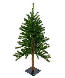 Northlight 3' Pre-Lit Alpine Artificial Christmas Tree - Clear Lights