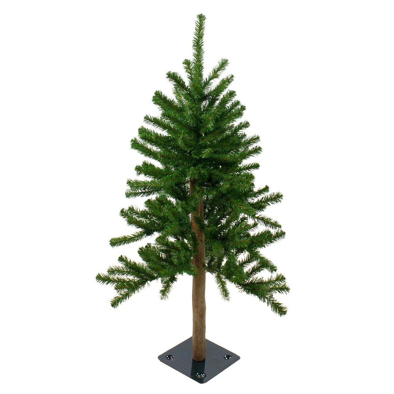 Northlight 3' Pre-Lit Alpine Artificial Christmas Tree - Clear Lights 2 Northlight 3' Pre-Lit Alpine Artificial Christmas Tree - Clear Lights