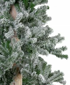 Northlight 6ft Flocked Alpine Artificial Christmas Tree - Unlit -Northlight Shop northlight v27439 1 52278.1665610746