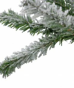 Northlight 6ft Flocked Alpine Artificial Christmas Tree - Unlit -Northlight Shop northlight v27439 3 11142.1665610746