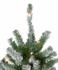 Northlight 7' Pre-Lit Pencil Flocked Alpine Artificial Christmas Tree - Clear Lights 11 Northlight 7' Pre-Lit Pencil Flocked Alpine Artificial Christmas Tree - Clear Lights -Northlight Shop northlight v27441 2updated 71377.1665610746