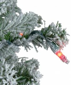 Northlight 6' Pre-Lit Flocked Alpine Artificial Christmas Tree - Multi Lights 10 Northlight 6' Pre-Lit Flocked Alpine Artificial Christmas Tree - Multi Lights -Northlight Shop northlight v27442 4 03278.1665610738