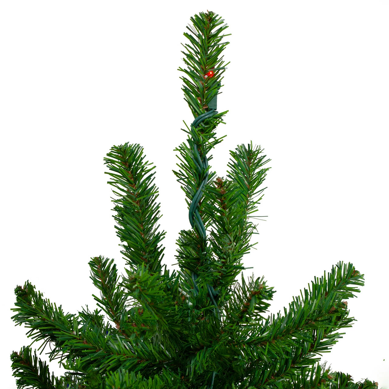 Northlight Set Of 3 Pre-Lit Slim Alpine Artificial Christmas Trees 6' - Multi Lights 6 Northlight Set Of 3 Pre-Lit Slim Alpine Artificial Christmas Trees 6' - Multi Lights - Image 4