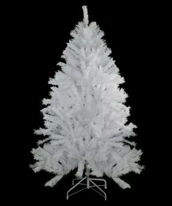 Alternative view of Northlight 6' Icy White Iridescent Spruce Artificial Christmas Tree - Unlit