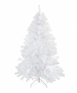 Northlight 6' Icy White Iridescent Spruce Artificial Christmas Tree - Unlit