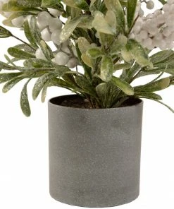 Northlight 2' Potted White Berry And Frosted Pine Christmas Tree, Unlit 8 Northlight 2' Potted White Berry And Frosted Pine Christmas Tree, Unlit -Northlight Shop northlight vm92773 3 44407.1660325555