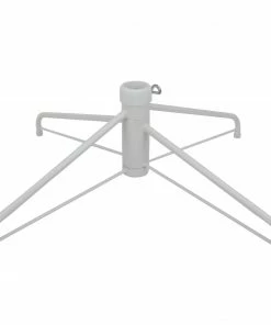 Northlight 6.5' White Georgian Pine Slim Artificial Christmas Tree, Unlit -Northlight Shop northlight whitechristmastree stand 96855.1659647937