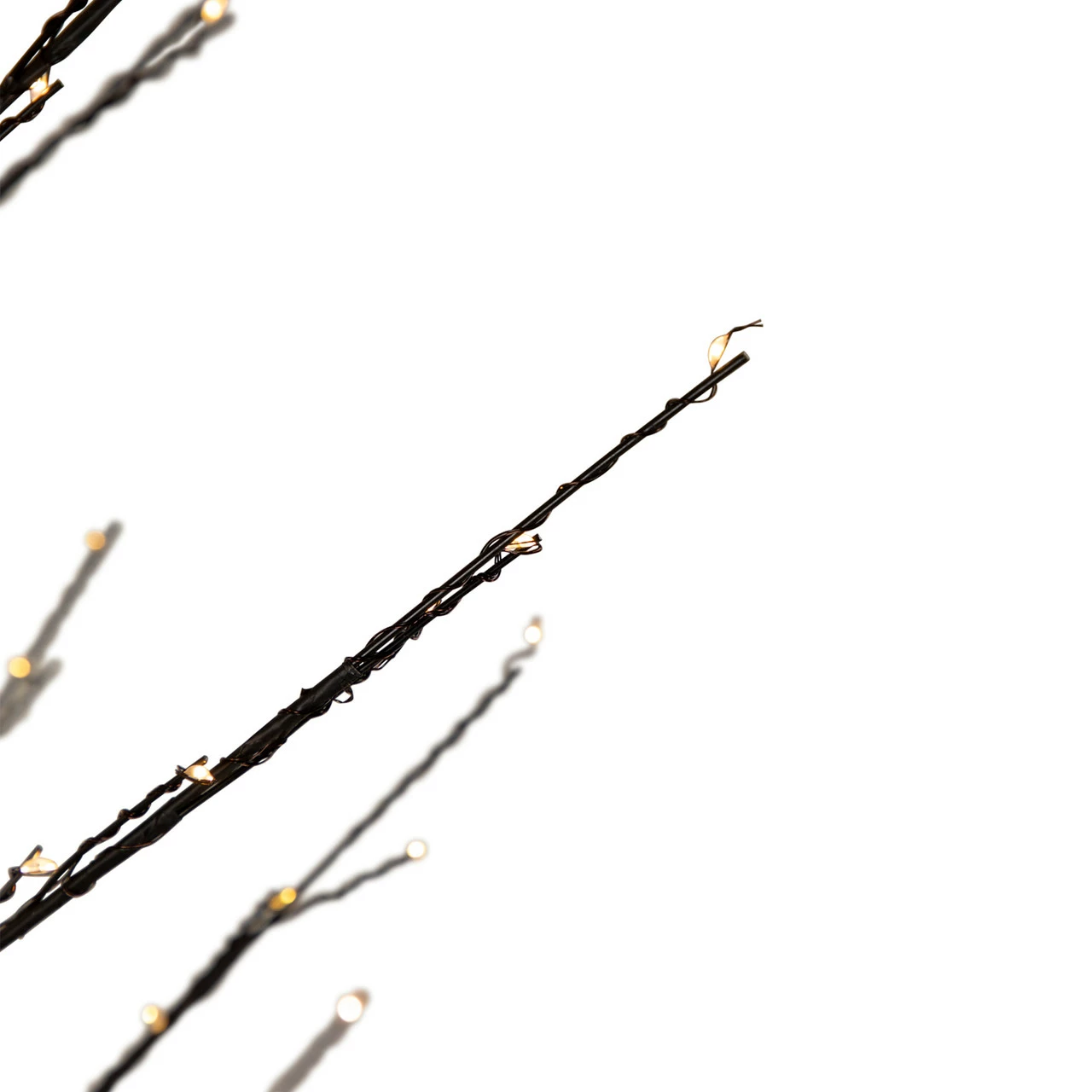 Northlight 5' Black LED Lighted Christmas Twig Tree - Warm White Lights 6 Northlight 5' Black LED Lighted Christmas Twig Tree - Warm White Lights - Image 4