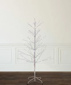 Alternative view of Northlight 4' LED Lighted White Birch Christmas Twig Tree - Pure White Lights