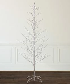Northlight 6' LED Lighted White Birch Christmas Twig Tree - Pure White Lights -Northlight Shop northlight xt92218 style 43198.1665610753
