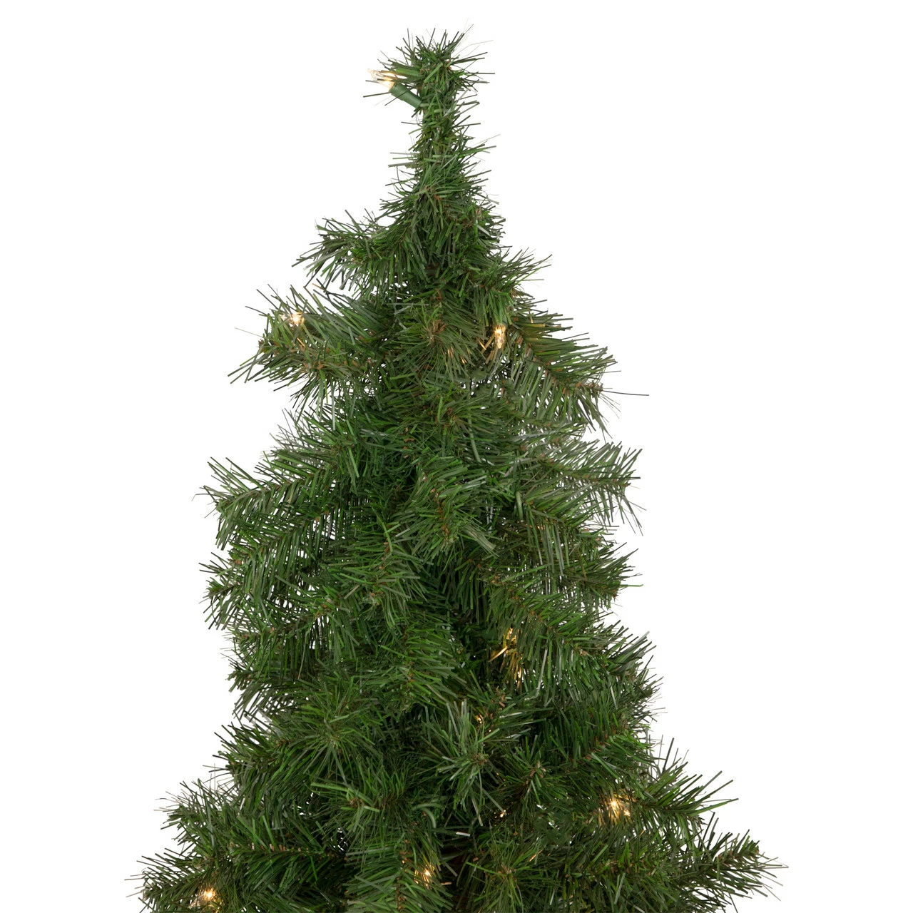 Northlight Set Of 3 Pre-Lit Woodland Alpine Artificial Christmas Trees 5' - Clear Lights 5 Northlight Set Of 3 Pre-Lit Woodland Alpine Artificial Christmas Trees 5' - Clear Lights - Image 4