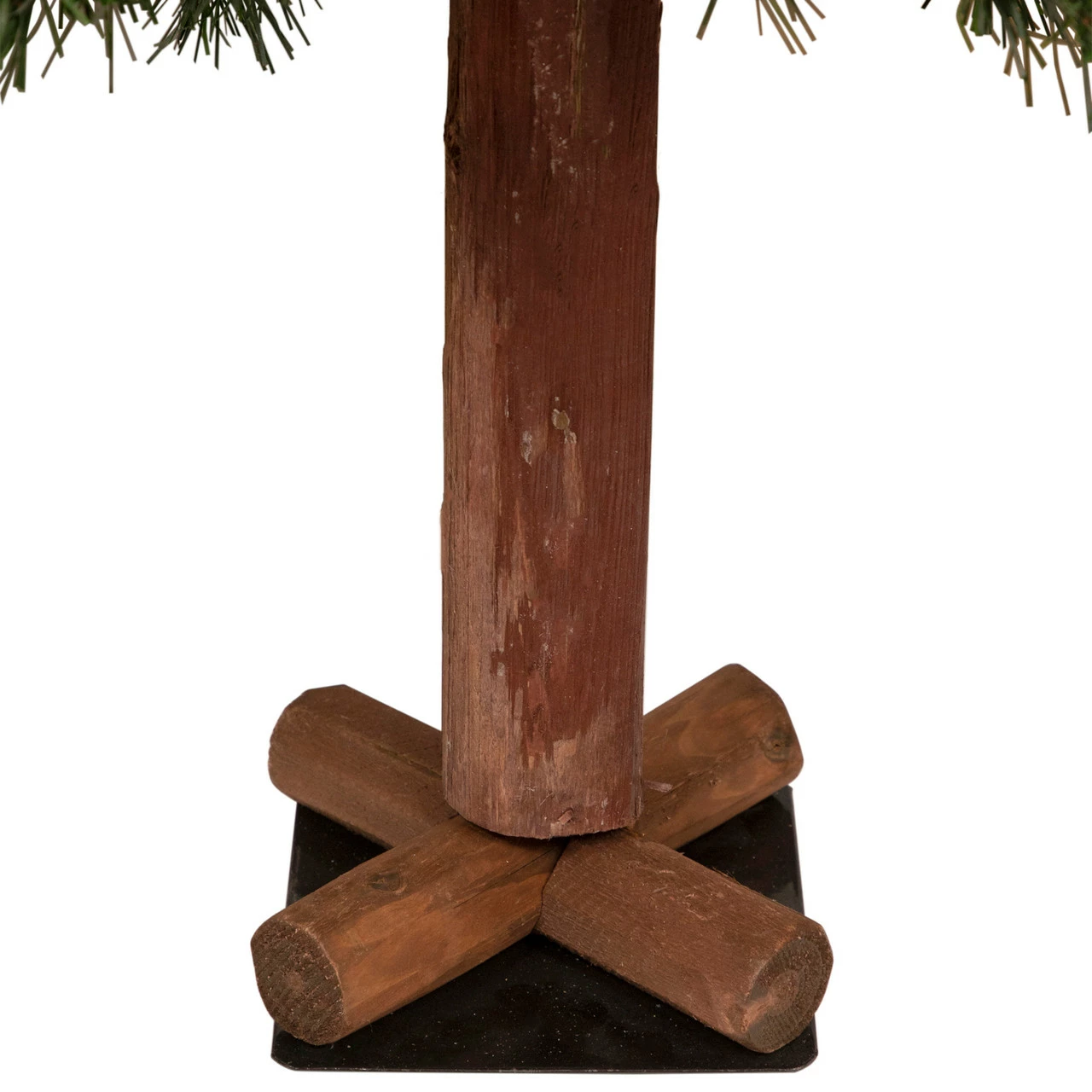 Northlight Set Of 3 Pre-Lit Woodland Alpine Artificial Christmas Trees 5' - Clear Lights 7 Northlight Set Of 3 Pre-Lit Woodland Alpine Artificial Christmas Trees 5' - Clear Lights - Image 6