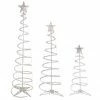 Northlight Set Of 3 Clear Lighted Spiral Christmas Trees - 3', 4', And 6' 1 Northlight Set Of 3 Clear Lighted Spiral Christmas Trees - 3', 4', And 6' -Northlight Shop northlight ys90352 28474.1603246096