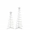 Northlight Set Of 2 LED Lighted Warm White Outdoor Spiral Christmas Cone Trees 3', 4' 2 Northlight Set Of 2 LED Lighted Warm White Outdoor Spiral Christmas Cone Trees 3', 4' -Northlight Shop northlight ys92337 1 45164.1637845627