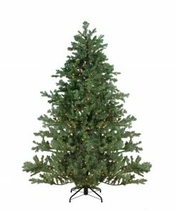 Northlight 9' Pre-lit Full Mountain Pine Artificial Christmas Tree - Clear Lights