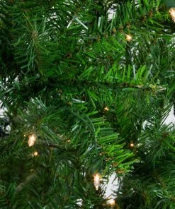 Alternative view of Northlight 7' Pre-Lit Vail Spruce Medium Artificial Christmas Tree - Clear Lights