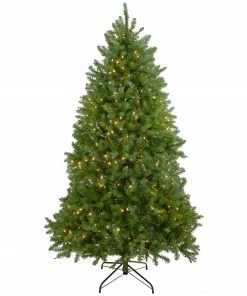 Northlight 9' Green Pre-Lit Medium Northern Pine Artificial Christmas Tree - Clear LED Lights
