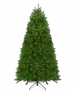 Northlight 10' Pre-Lit Green Medium Northern Pine Artificial Christmas Tree - Clear Lights