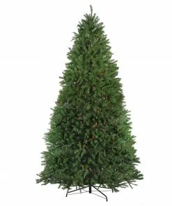Northlight 9' Pre-Lit Full Northern Pine Artificial Christmas Tree - Multicolor Lights