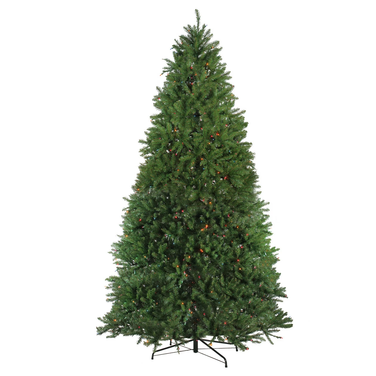 Northlight 12' Pre-Lit Rockwood Pine Artificial Christmas Tree, Multi LED Lights 3 Northlight 12' Pre-Lit Rockwood Pine Artificial Christmas Tree, Multi LED Lights