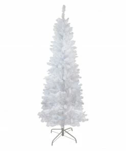 Northlight 6' Pencil White Spruce Artificial Christmas Tree - Unlit