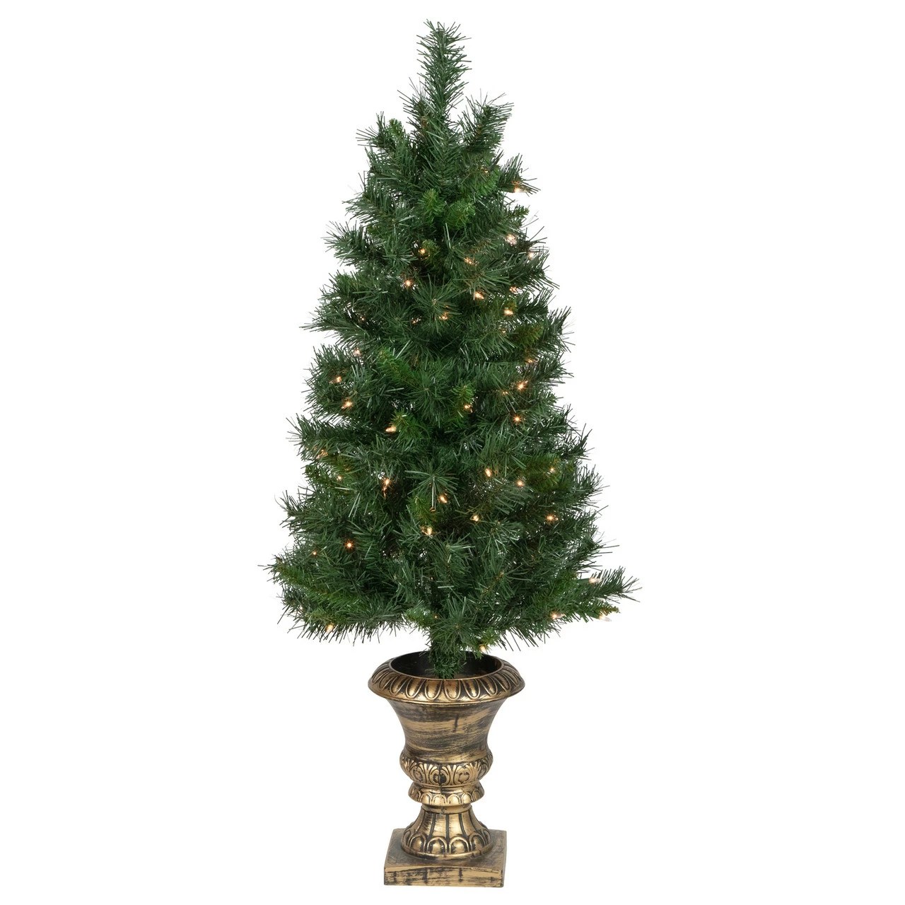 Northlight 5-Piece Pre-Lit Norwich Pine Artificial Christmas Entryway Set 4 Northlight 5-Piece Pre-Lit Norwich Pine Artificial Christmas Entryway Set - Image 2