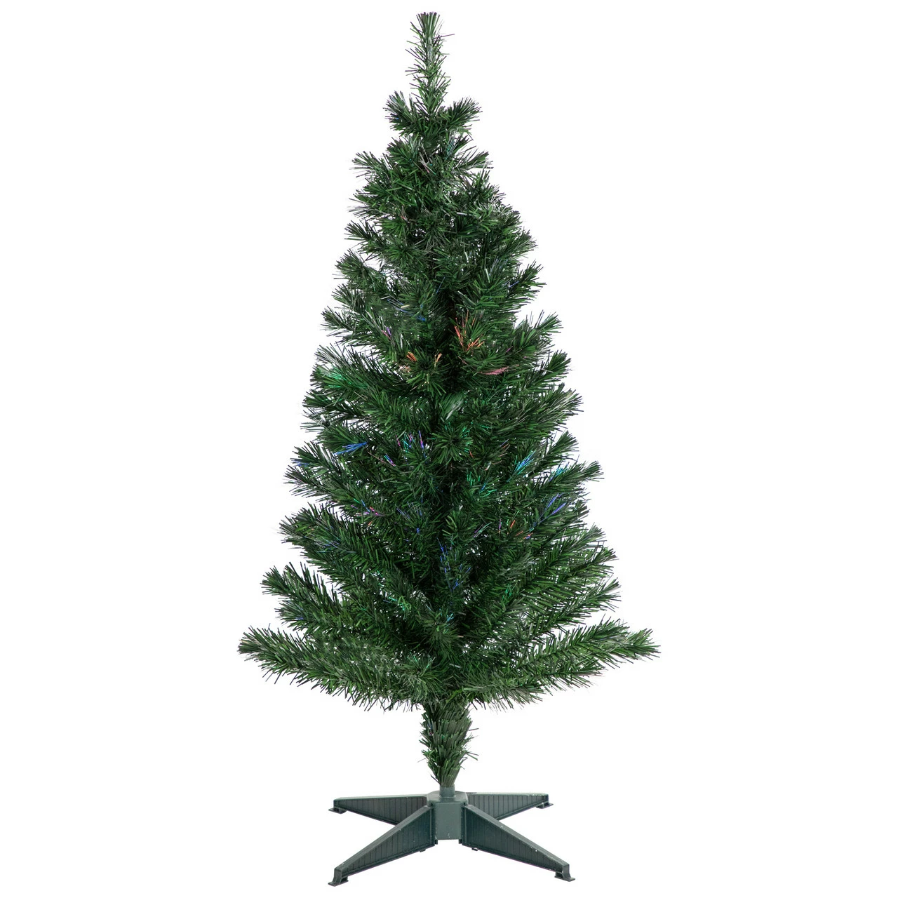 Northlight 4' Multi-Color Fiber Optic Pine Christmas Tree 3 Northlight 4' Multi-Color Fiber Optic Pine Christmas Tree