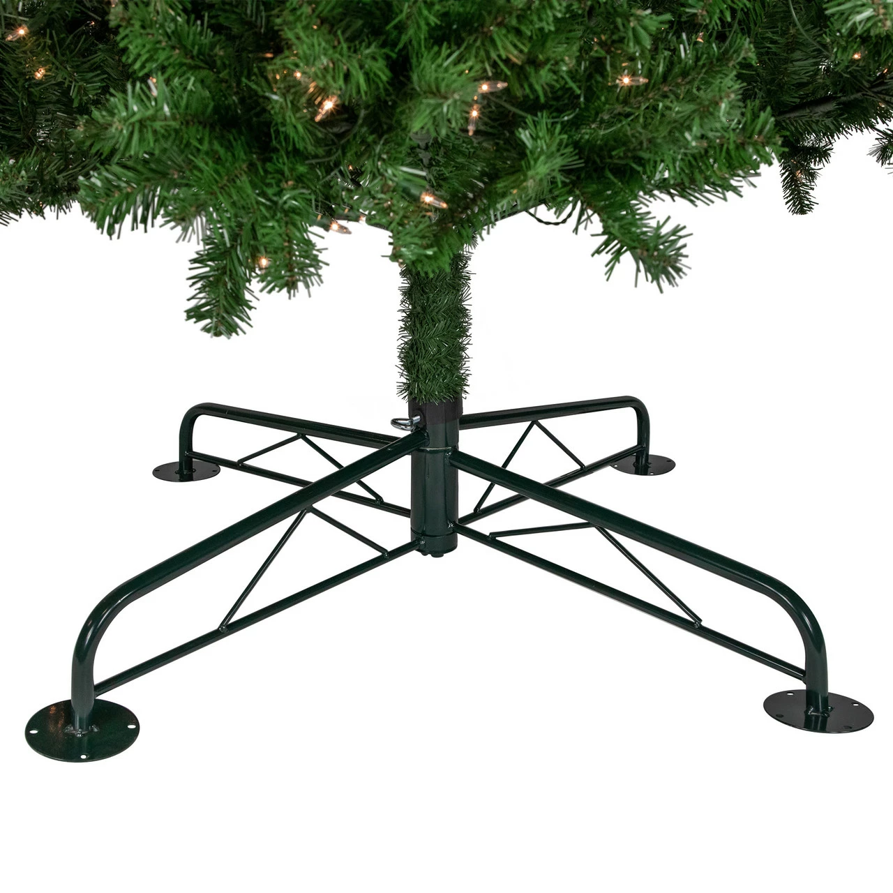 Northlight 15' Pre-Lit Pendleton Spruce Slim Artificial Christmas Tree, Clear Lights 7 Northlight 15' Pre-Lit Pendleton Spruce Slim Artificial Christmas Tree, Clear Lights - Image 5