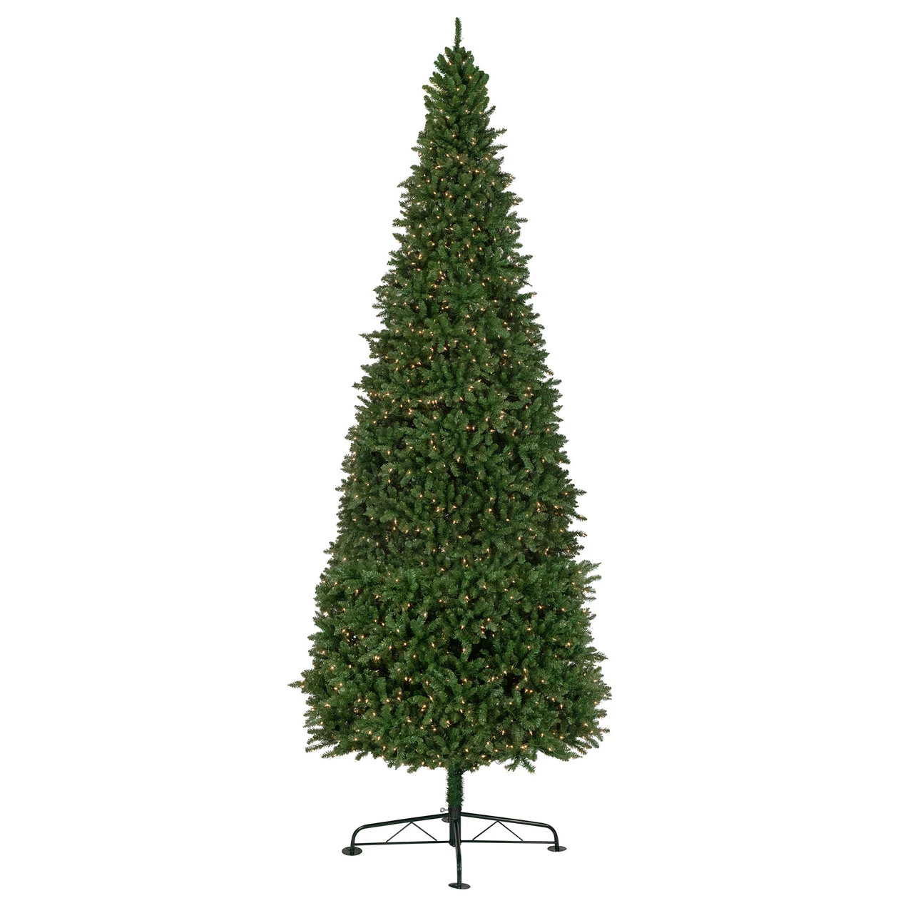 Northlight 15' Pre-Lit Genoa Fraser Fir Slim Artificial Christmas Tree, Clear Lights 3 Northlight 15' Pre-Lit Genoa Fraser Fir Slim Artificial Christmas Tree, Clear Lights