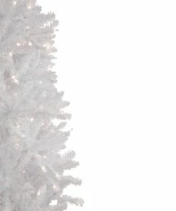 Northlight 7.5' Pre-Lit Rapids White Pine Pencil Artificial Christmas Tree, Clear Lights -Northlight Shop northlight z94479 2 42476.1657129279