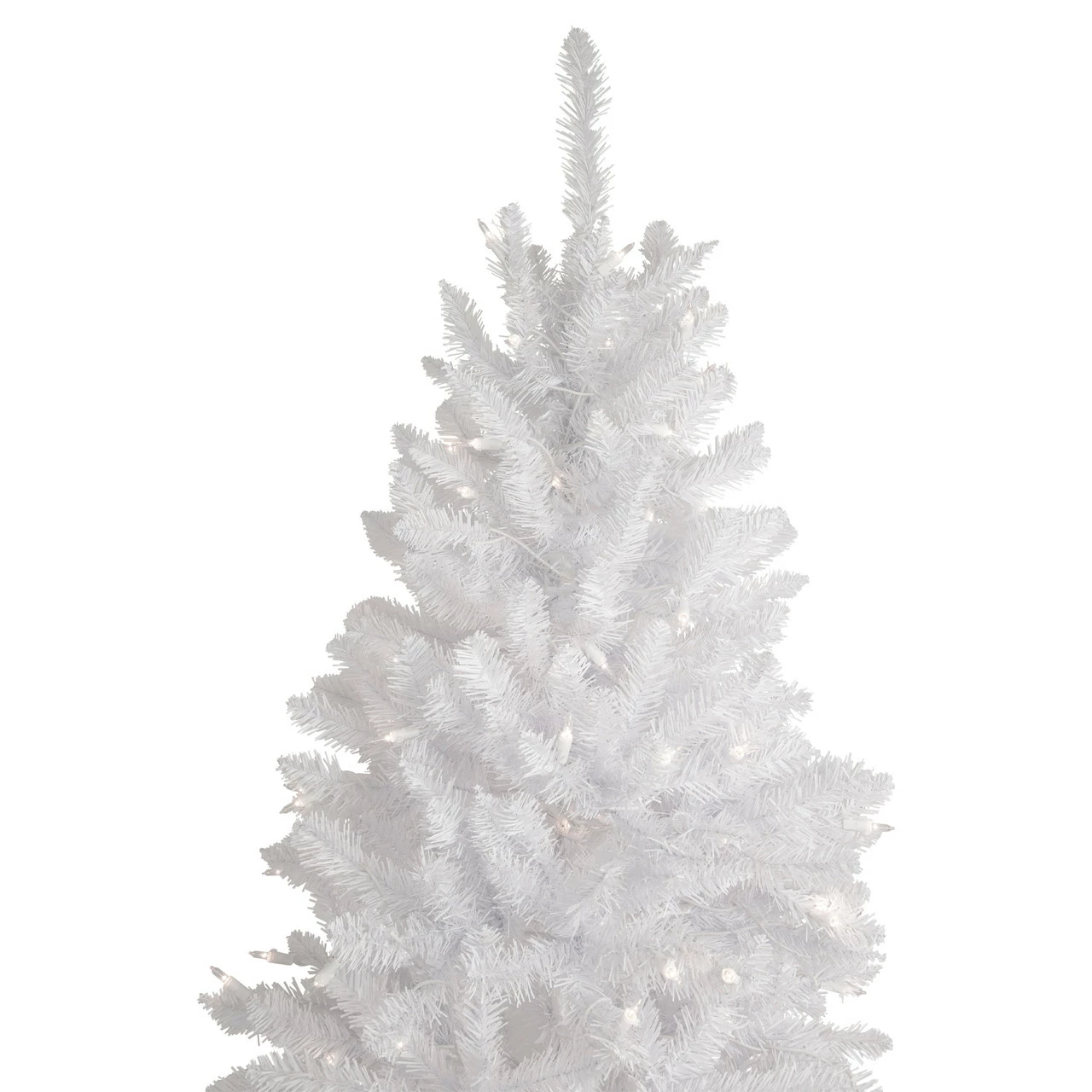 Northlight 9' Pre-Lit Rapids White Pine Pencil Artificial Christmas Tree, Clear Lights 6 Northlight 9' Pre-Lit Rapids White Pine Pencil Artificial Christmas Tree, Clear Lights - Image 4