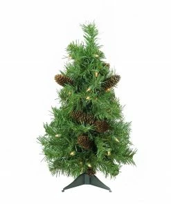 Northlight 2' Pre-Lit Green Full Dakota Pine Artificial Christmas Tree - Clear Dura-Lit Lights 7 Northlight 2' Pre-Lit Green Full Dakota Pine Artificial Christmas Tree - Clear Dura-Lit Lights -Northlight Shop northlight z99403 3 30872.1600478511