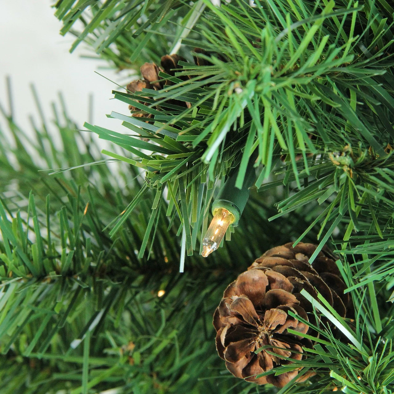 Northlight 3' Pre-Lit Green Medium Dakota Pine Artificial Christmas Tree - Clear Dura-Lit Lights 5 Northlight 3' Pre-Lit Green Medium Dakota Pine Artificial Christmas Tree - Clear Dura-Lit Lights - Image 3