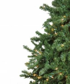 Alternative view of Northlight 15' Pre-Lit Canadian Pine Commercial Artificial Christmas Tree - Warm White Lights