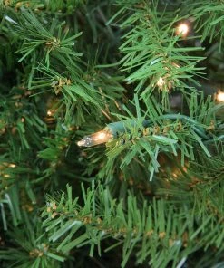 Alternative view of Northlight 12' Pre-Lit Northern Pine Full Artificial Christmas Tree - Clear Lights