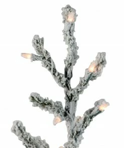 Alternative view of Northlight 3' Pre-Lit Flocked Alpine Twig Artificial Christmas Tree - Warm White Lights