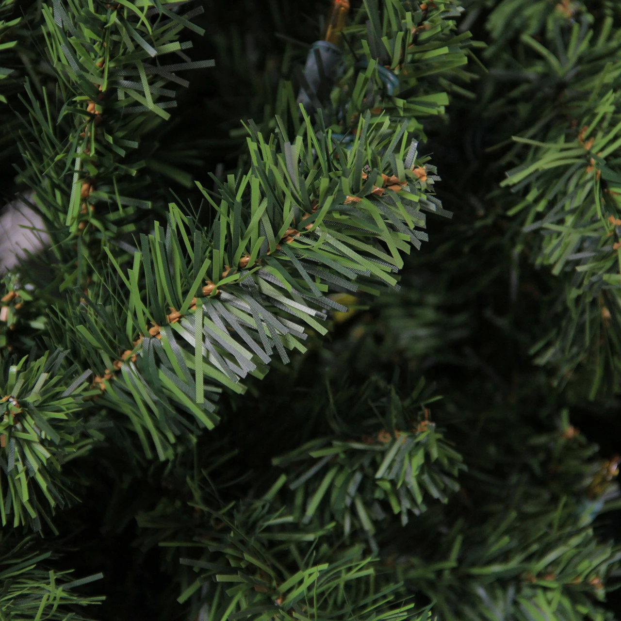 Darice 7' Pre-Lit Full Canadian Pine Artificial Christmas Tree - Clear And Pure LED Lights 5 Darice 7' Pre-Lit Full Canadian Pine Artificial Christmas Tree - Clear And Pure LED Lights - Image 3