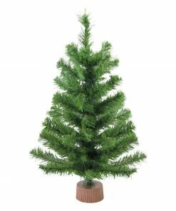 Northlight 24" Mini Pine Medium Artificial Christmas Tree, Unlit