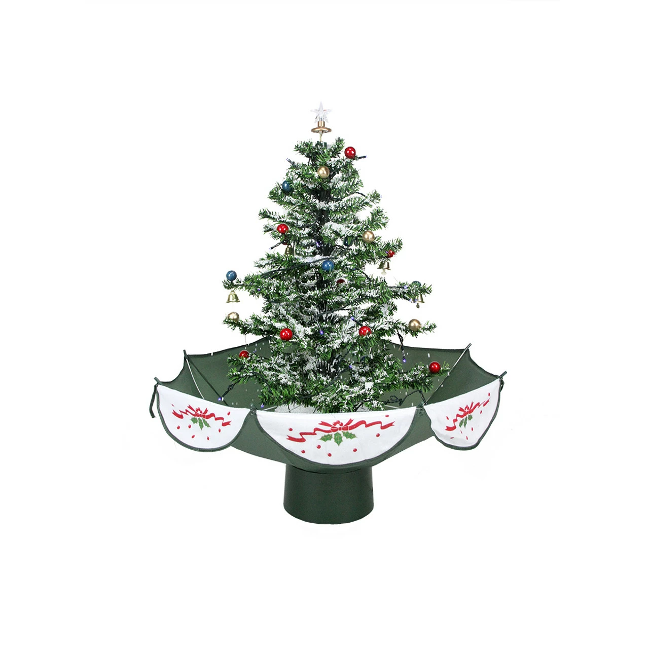 Northlight 2.5' Pre-Lit Musical Snowing Artificial Christmas Tree - White LED Lights 2 Northlight 2.5' Pre-Lit Musical Snowing Artificial Christmas Tree - White LED Lights