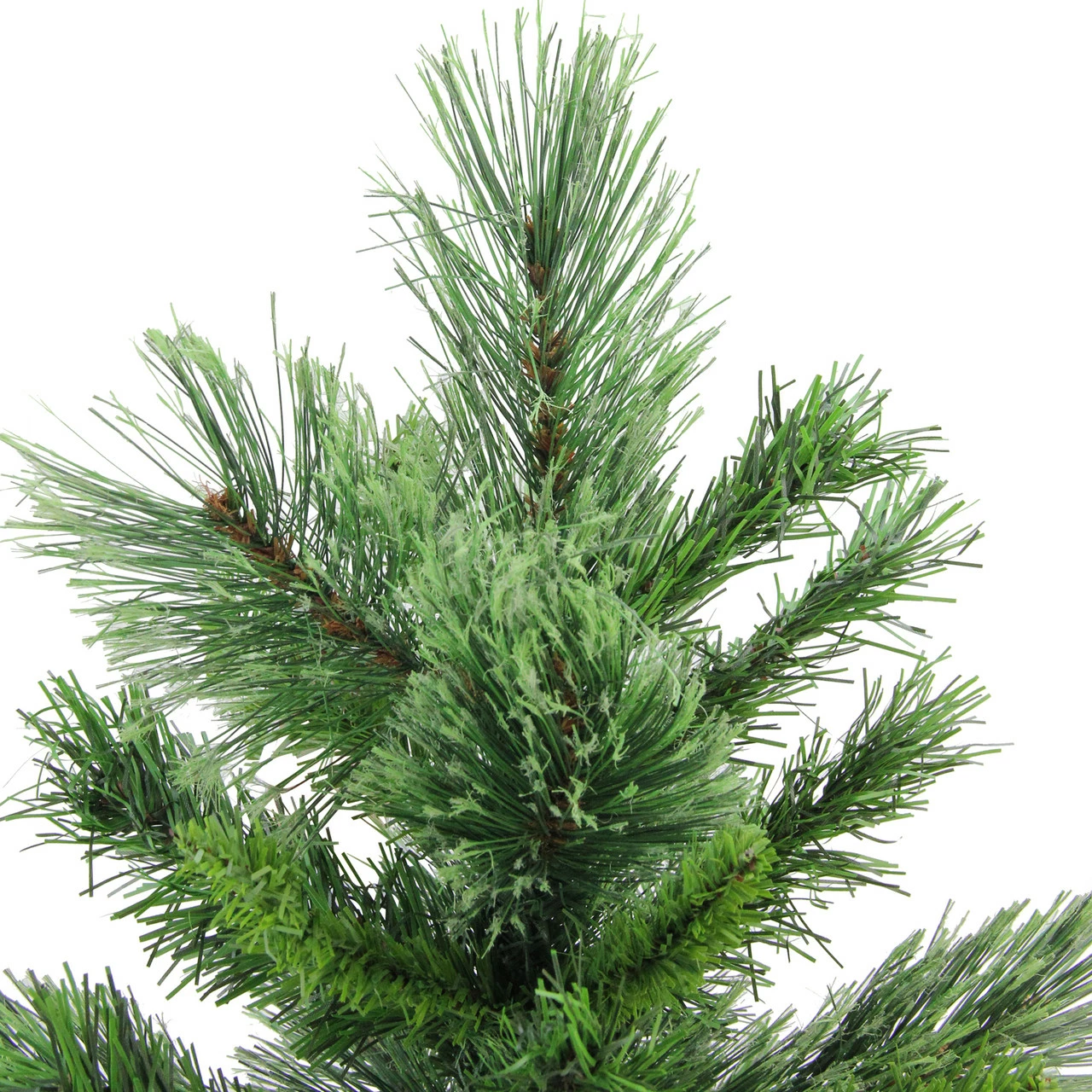 Northlight 24" Mixed Cashmere Pine Medium Artificial Christmas Tree In Burlap Base - Unlit 4 Northlight 24" Mixed Cashmere Pine Medium Artificial Christmas Tree In Burlap Base - Unlit - Image 2
