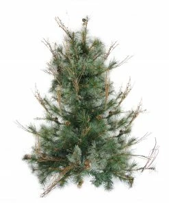 Northlight 3' X 28" Country Mixed Pine Artificial Christmas Wall Or Door Tree - Unlit