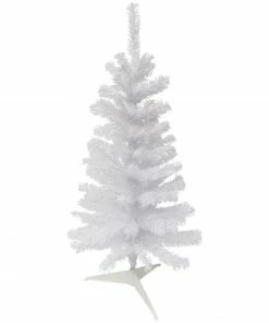 Northlight 2' Woodbury White Pine Slim Artificial Christmas Tree, Unlit