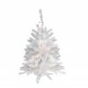 Northlight 3' Pre-Lit Snow White Artificial Christmas Tree, Multi Lights -Northlight Shop sssexd6ql7zn3jhcg2x23vwir3chamm1 75046.1587643015