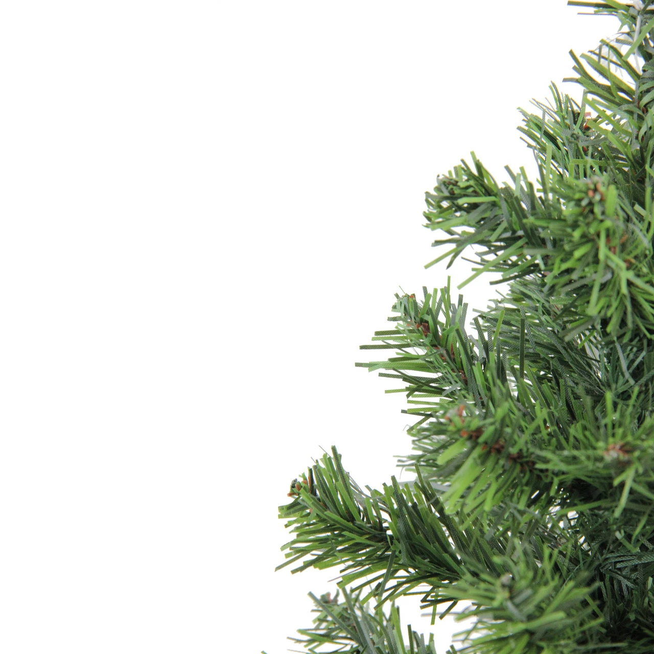 Northlight 12" Mini Canadian Pine Full Artificial Christmas Tree In Faux Wood Base - Unlit 5 Northlight 12" Mini Canadian Pine Full Artificial Christmas Tree In Faux Wood Base - Unlit - Image 3