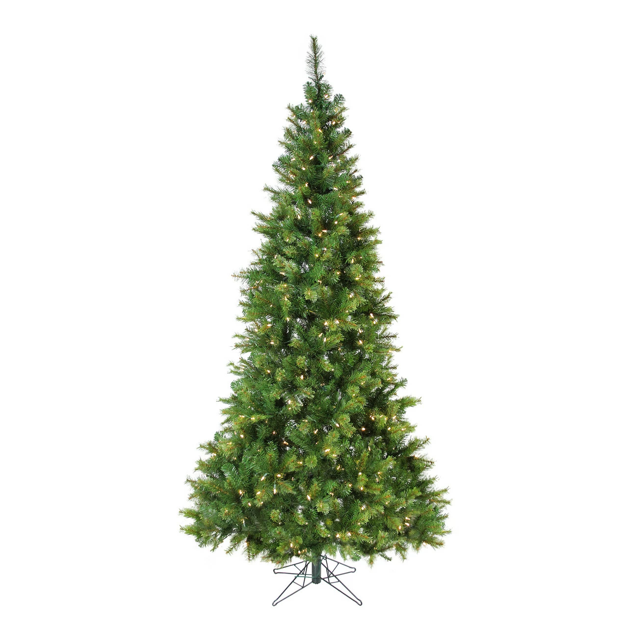 Vickerman 7.5' Pre-Lit Slim Jack Pine Artificial Christmas Tree - Clear LED Lights 3 Vickerman 7.5' Pre-Lit Slim Jack Pine Artificial Christmas Tree - Clear LED Lights